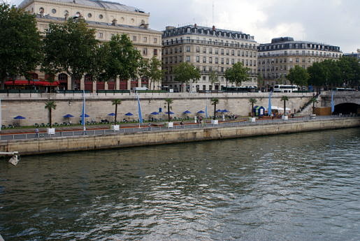 Parijs vanaf het water