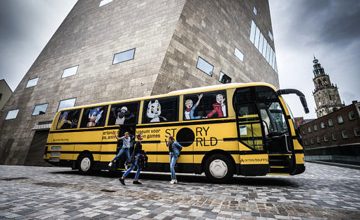 Story world bus - schoolkinderen
