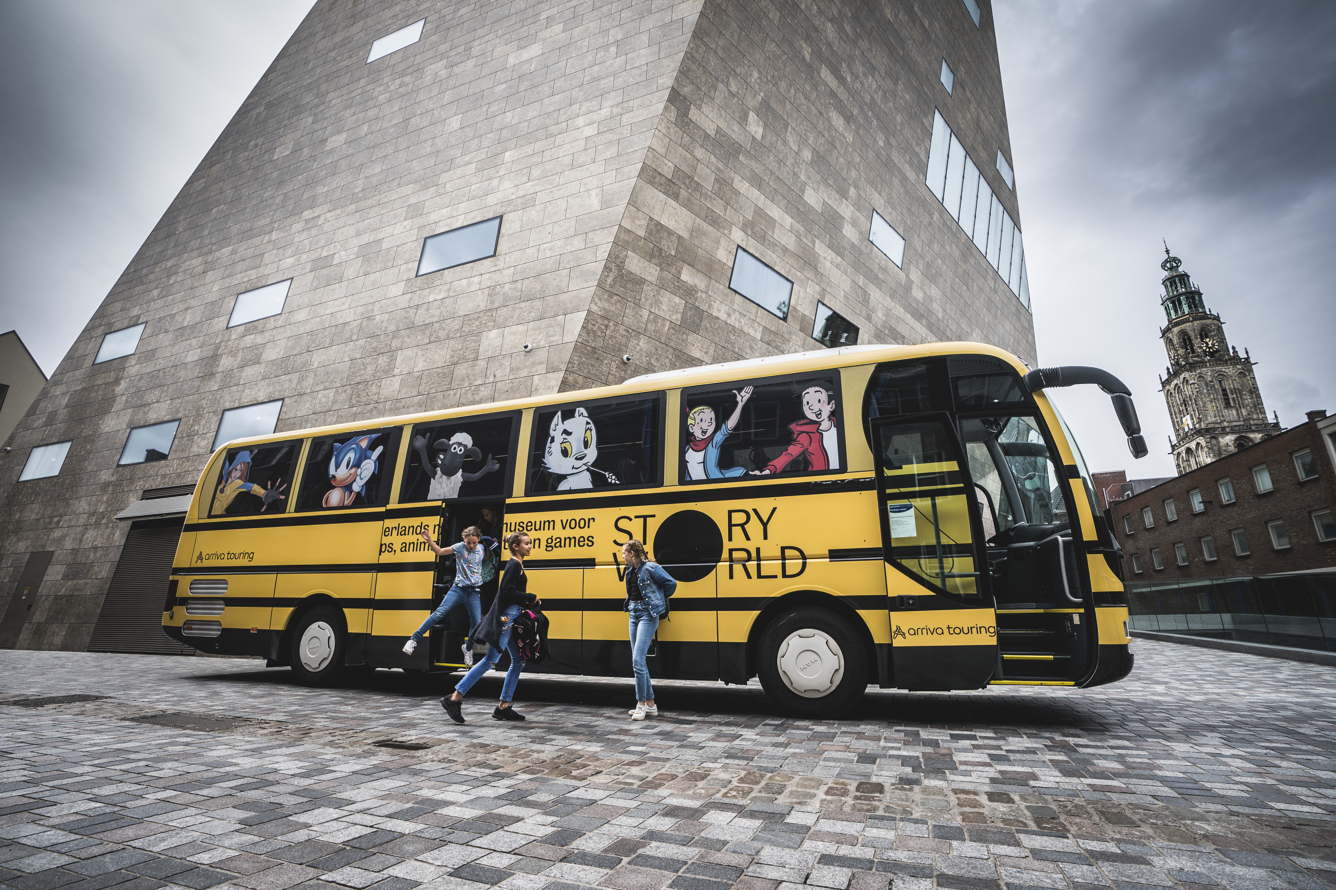 Story world bus - schoolkinderen